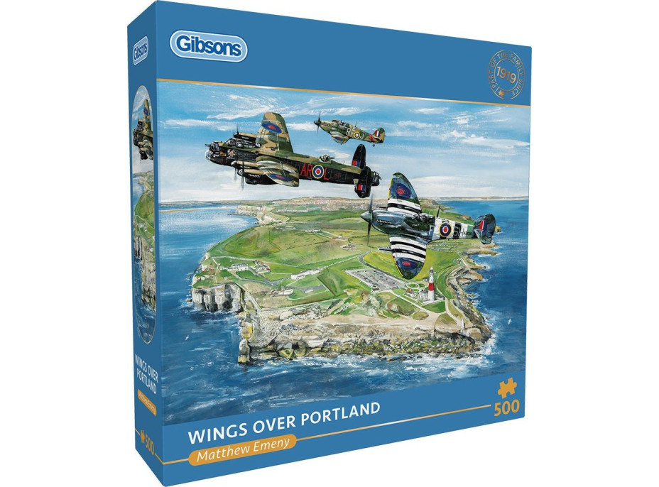 GIBSONS Puzzle Krídla nad Portlandom 500 dielikov