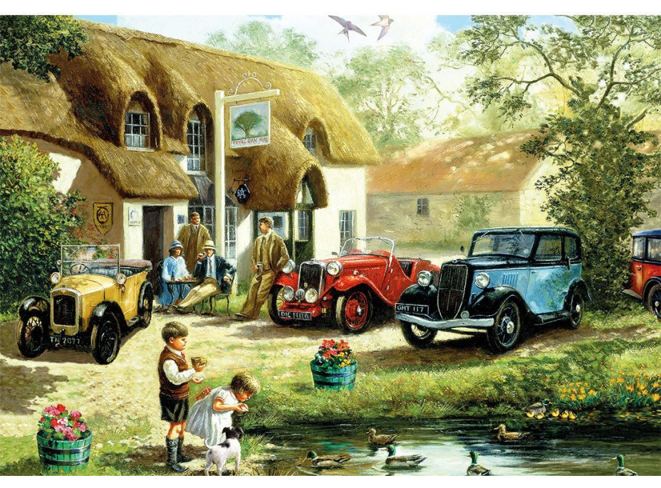 GIBSONS Puzzle Kŕmenie kačíc 500 dielikov