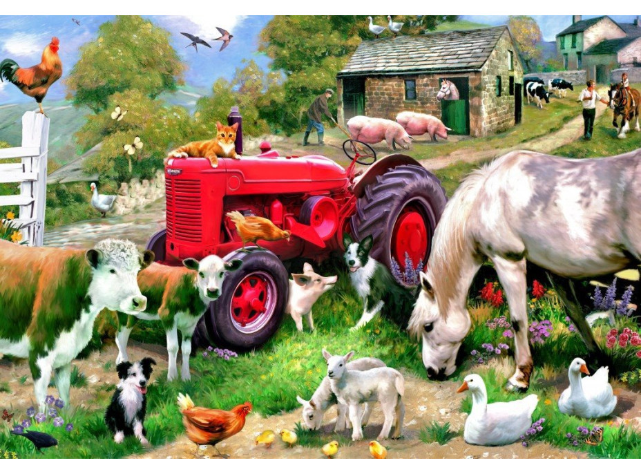 ALIPSON Puzzle Na farme 1000 dielikov