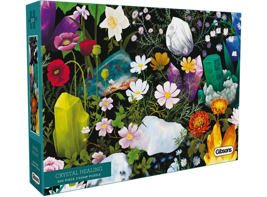 GIBSONS Puzzle Ozdravné kryštály 500 dielikov