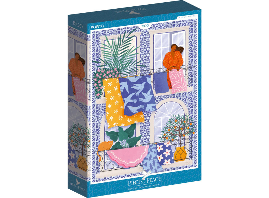 PIECES & PEACE Puzzle Porto 1500 dielikov