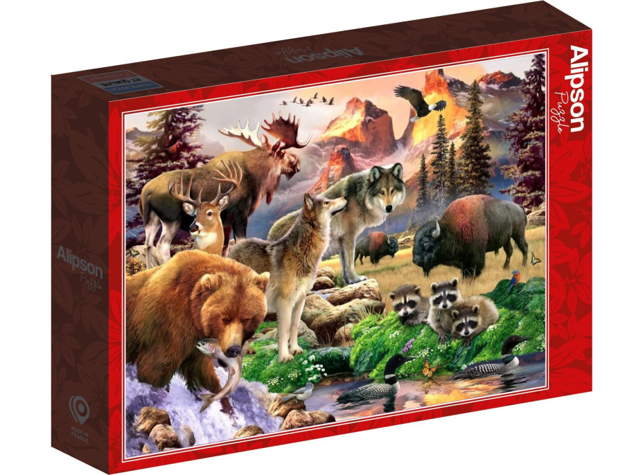 ALIPSON Puzzle Príroda 500 dielikov