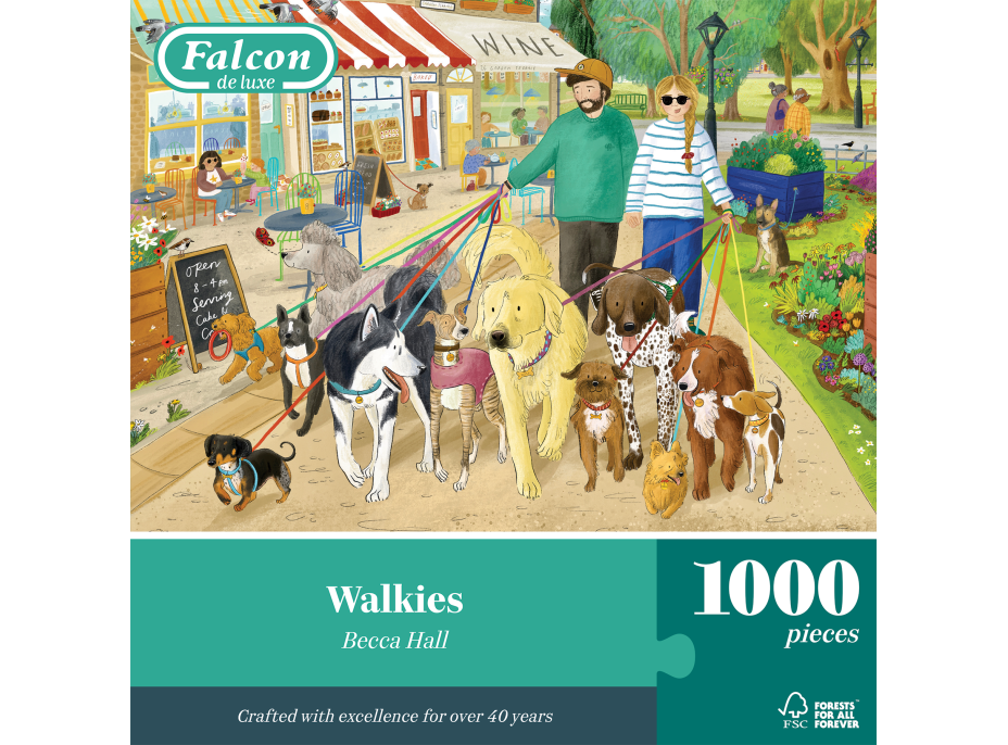 FALCON Puzzle Preházka 1000 dielikov