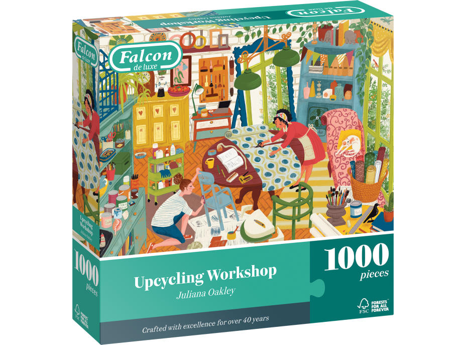 FALCON Puzzle Renovačný workshop 1000 dielikov