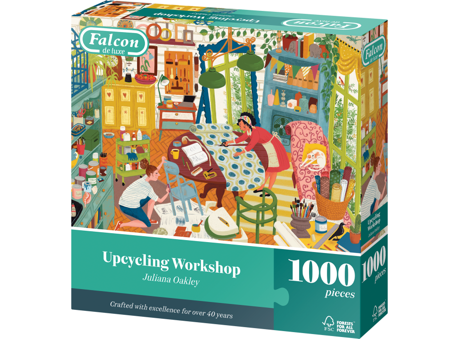 FALCON Puzzle Renovačný workshop 1000 dielikov