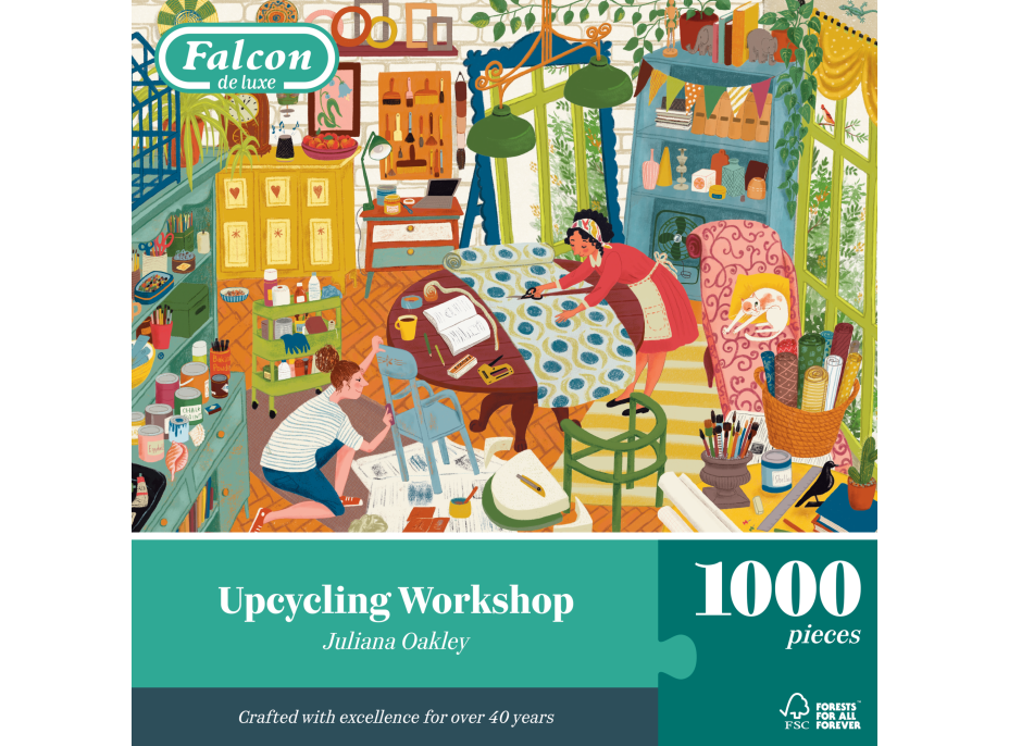 FALCON Puzzle Renovačný workshop 1000 dielikov