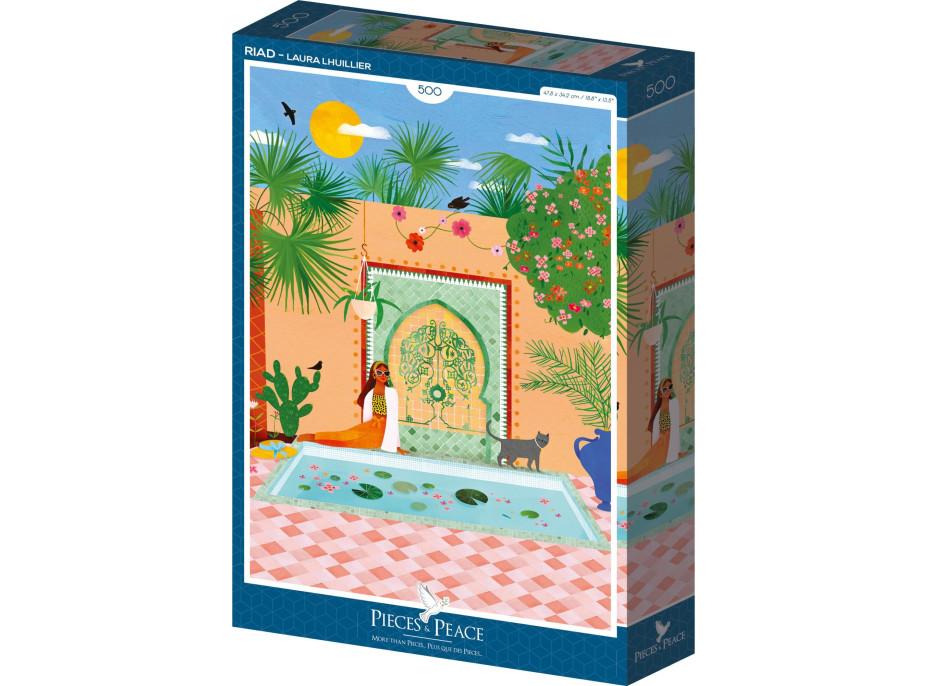 PIECES & PEACE Puzzle Riad 500 dielikov