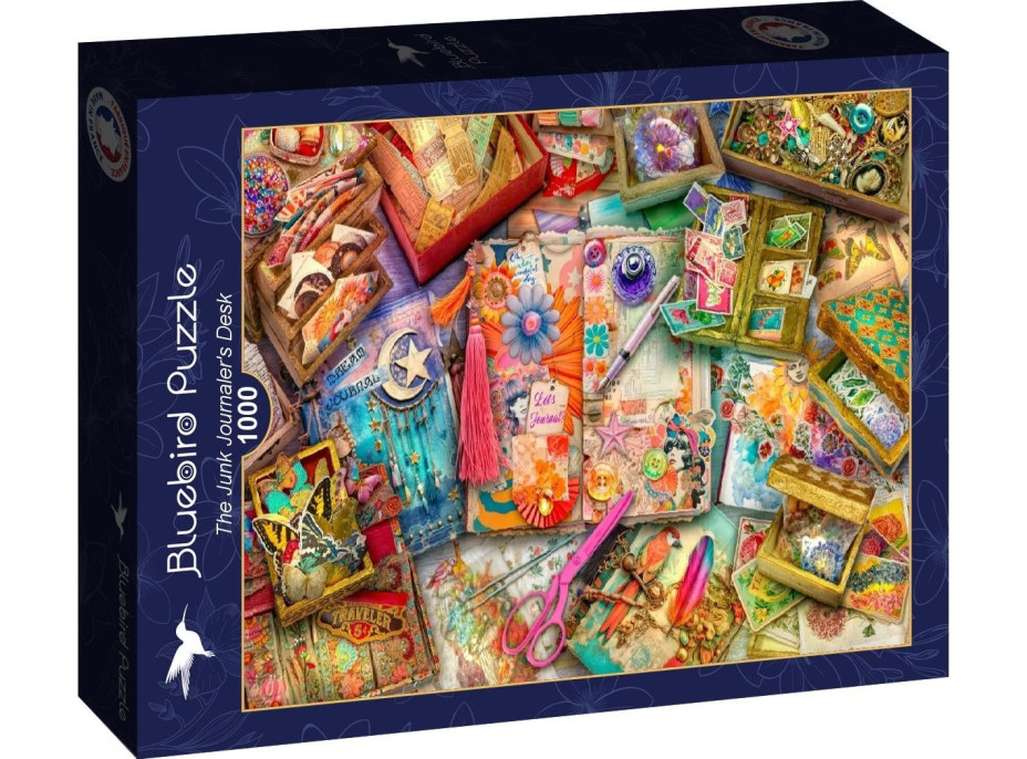 BLUEBIRD Puzzle Stôl tvorca denníkov 1000 dielikov