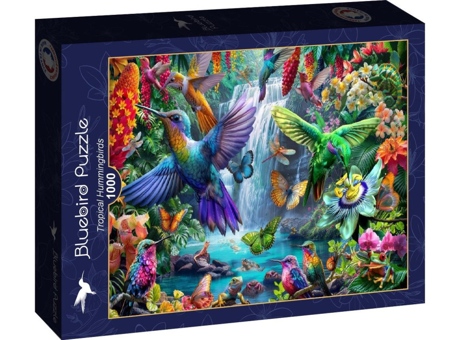 BLUEBIRD Puzzle Tropickí kolibríci 1000 dielikov