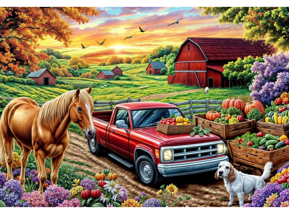ALIPSON Puzzle Vítanie 1000 dielikov