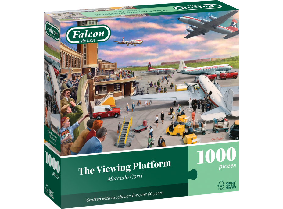FALCON Puzzle Vyhliadková rampa 1000 dielikov
