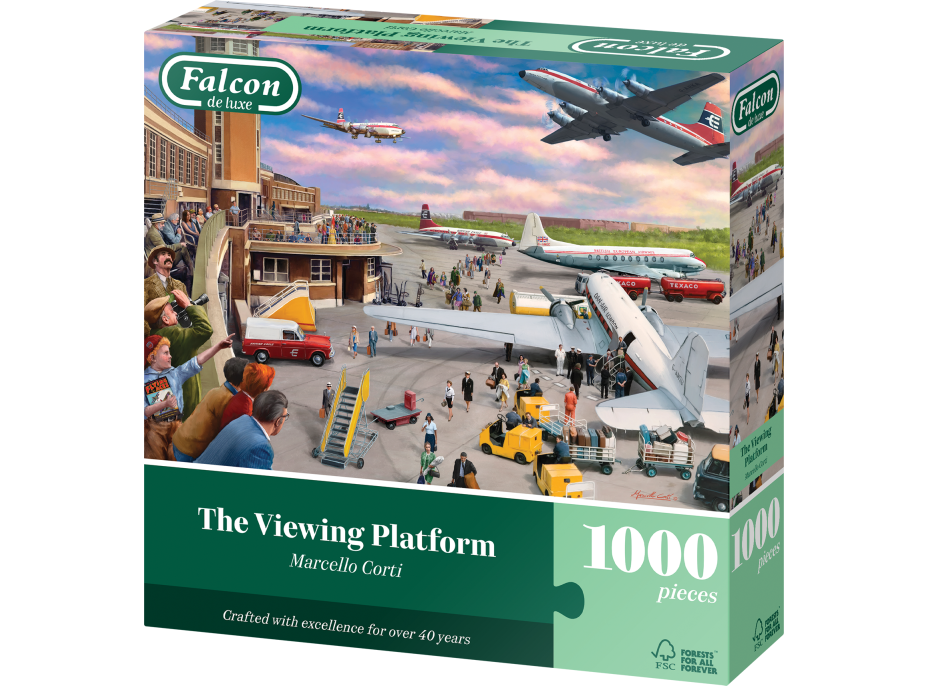FALCON Puzzle Vyhliadková rampa 1000 dielikov