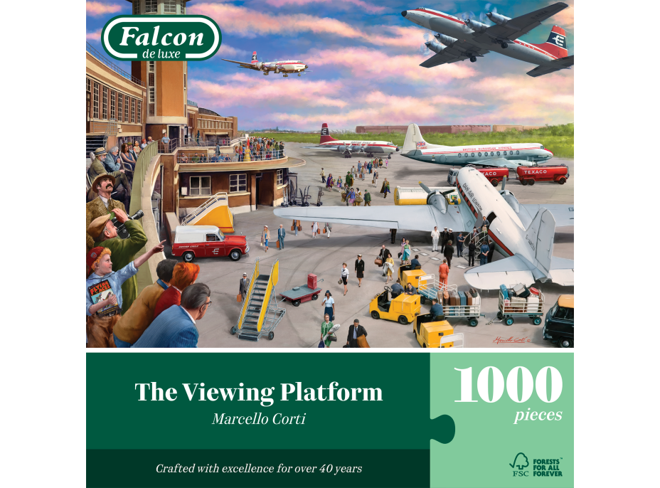 FALCON Puzzle Vyhliadková rampa 1000 dielikov