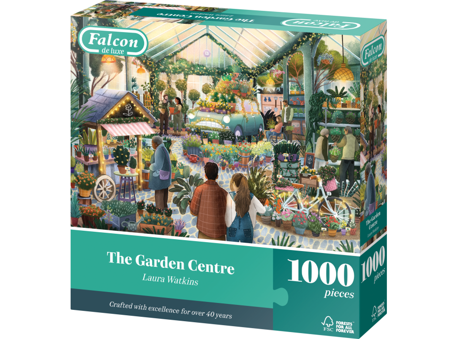 FALCON Puzzle Záhradné centrum 1000 dielikov