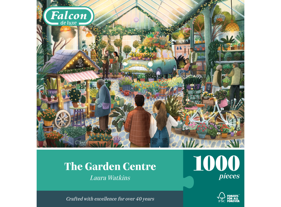 FALCON Puzzle Záhradné centrum 1000 dielikov