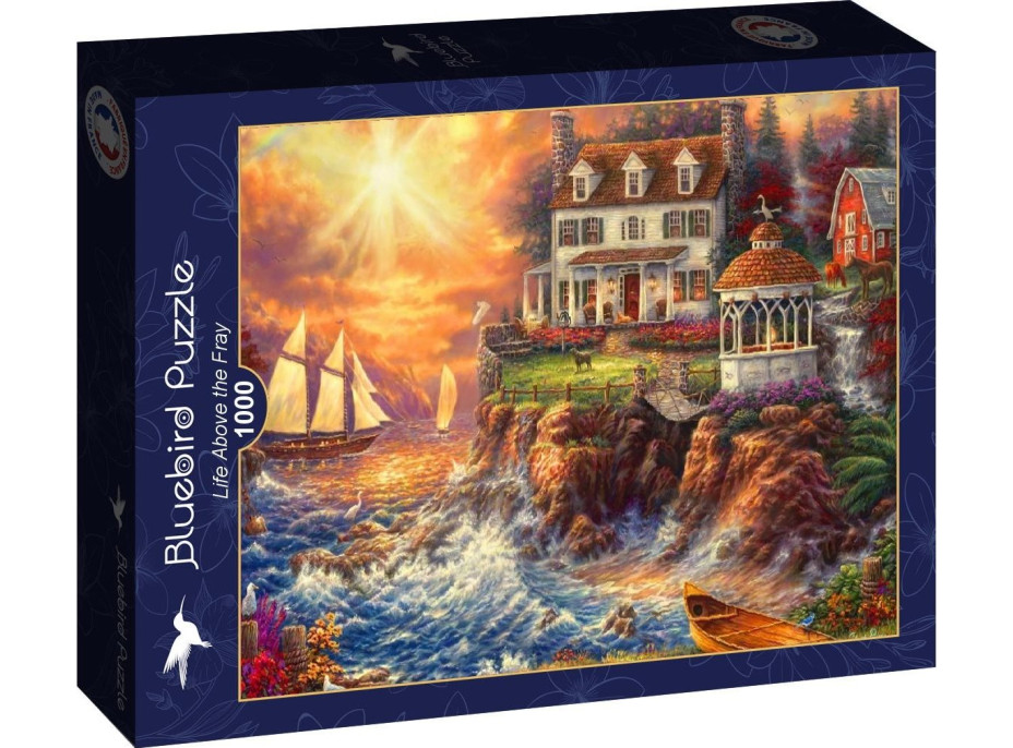 BLUEBIRD Puzzle Život nad rozbúreným morom 1000 dielikov