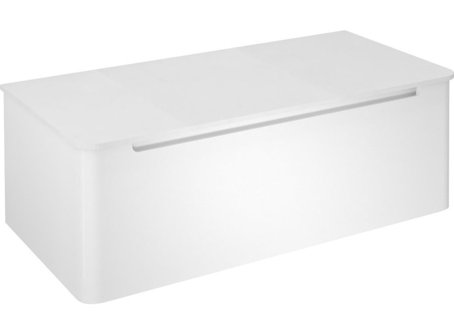 Sapho KERALA umývadlová skrinka 100x35x47, 5cm, 1x zásuvka, biela lesk KR100-3030