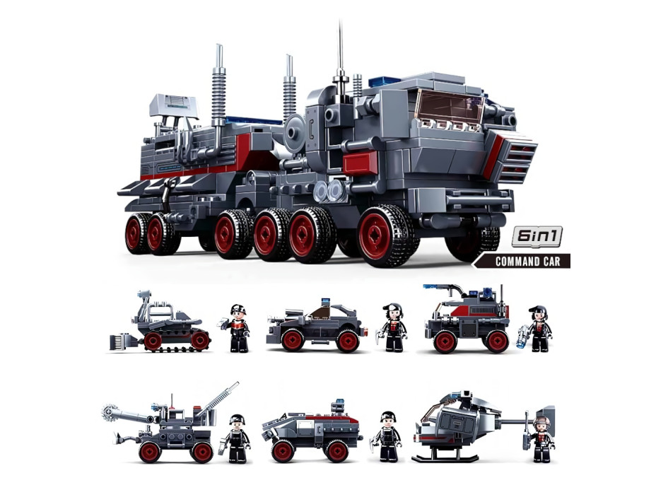 Sluban Space War M38-B0926 Veliteľské vozidlo 1 časť