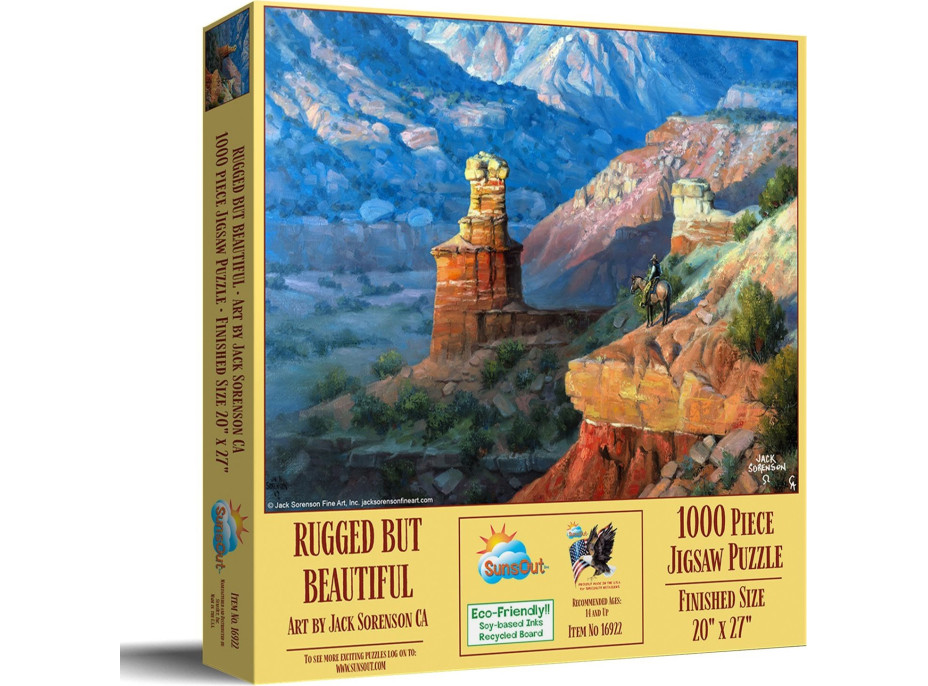 SUNSOUT Puzzle Drsné, ale krásne 1000 dielikov