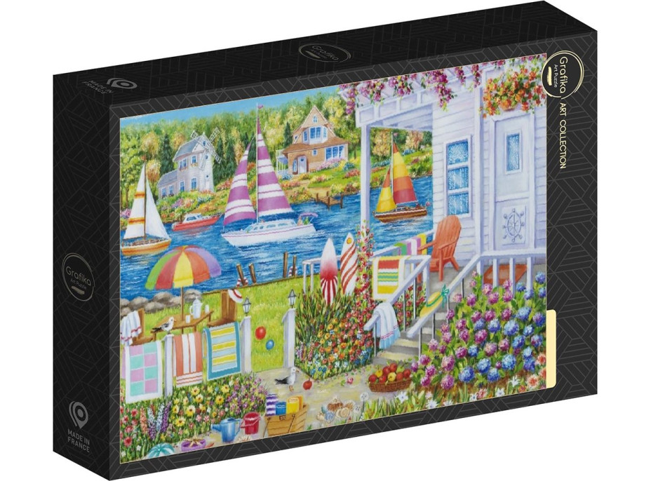 GRAFIKA Puzzle Dom pri vode 1000 dielikov