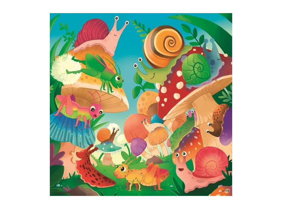 RAVENSBURGER Puzzle Hmyzí kamaráti 3x49 dielikov