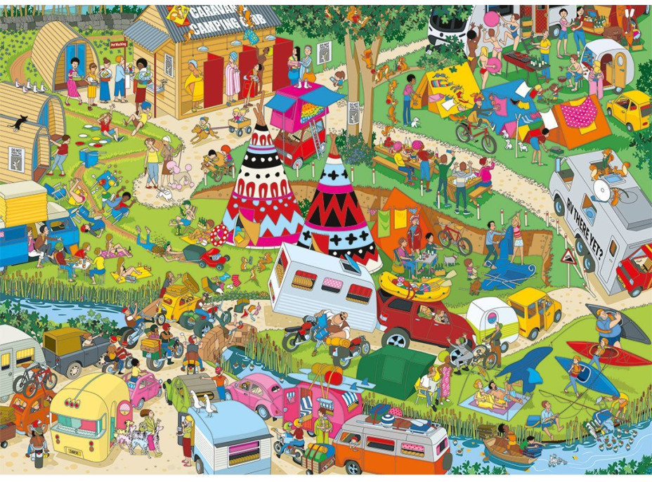 GIBSONS Puzzle Jokesaws: Kemp Capers 1000 dielikov