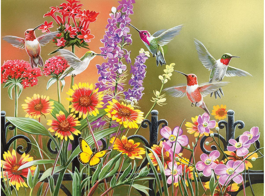 SUNSOUT Puzzle Kolibríky pri bráne XXL 500 dielikov