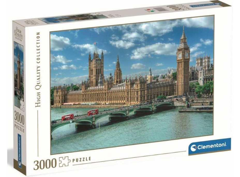 CLEMENTONI Puzzle Komory parlamentu 3000 dielikov