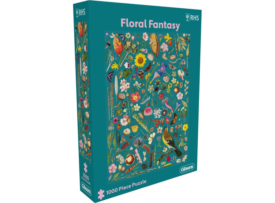 GIBSONS Puzzle Kvetinová fantázia 1000 dielikov