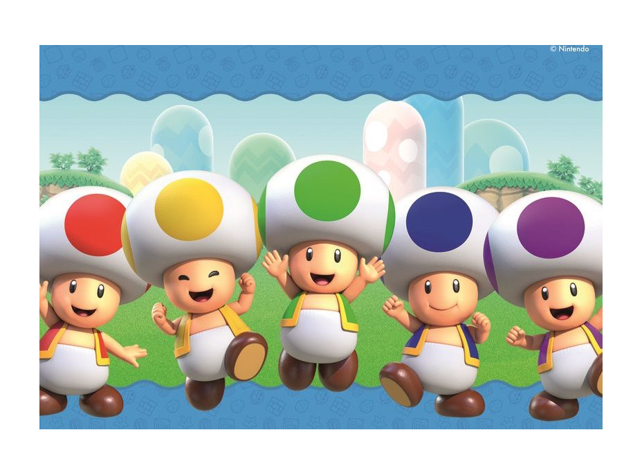 RAVENSBURGER Puzzle Super Mario a jeho dobrodružstvo 4v1 (12,16,20,24 dielikov)