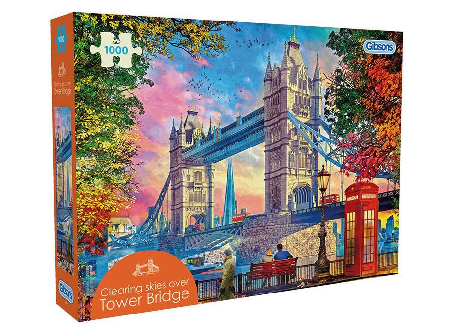 GIBSONS Puzzle Obloha nad Tower Bridge 1000 dielikov