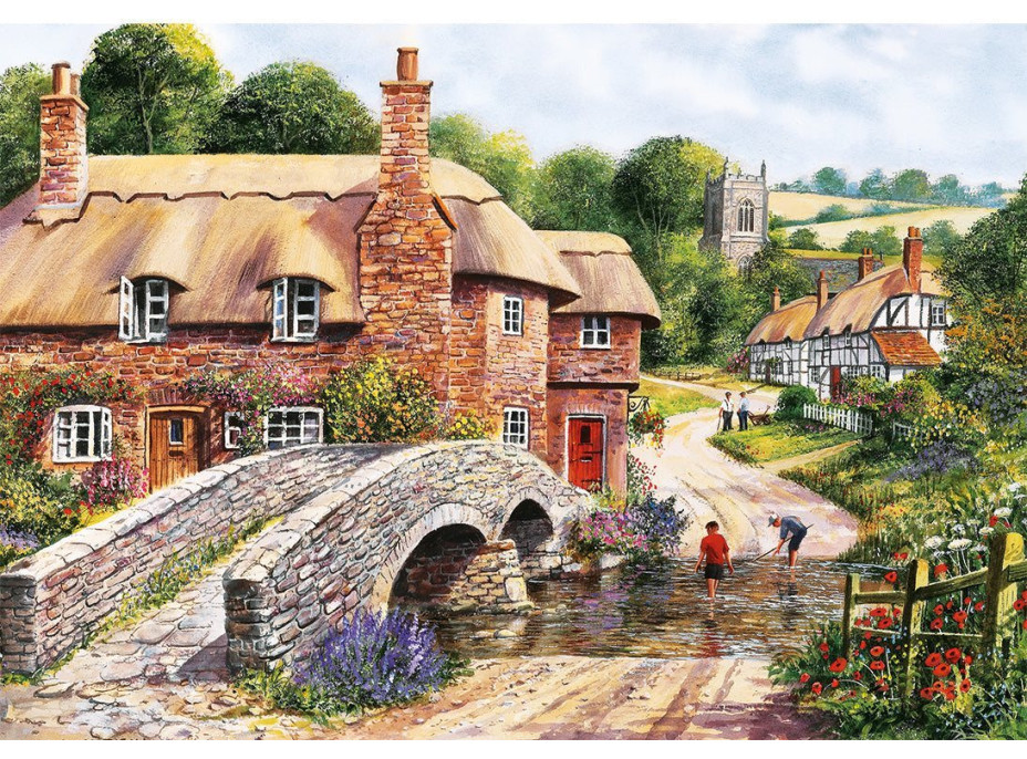 GIBSONS Puzzle Terry's Waterways 4x500 dielikov