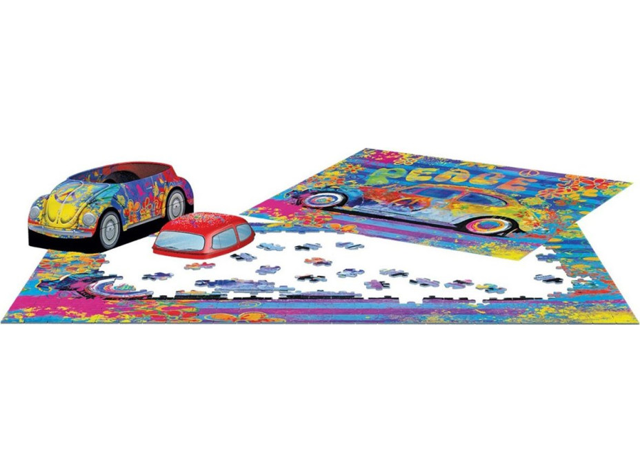 EUROGRAPHICS Puzzle v plechovej krabičke Volkswagen Chrobák 550 dielikov