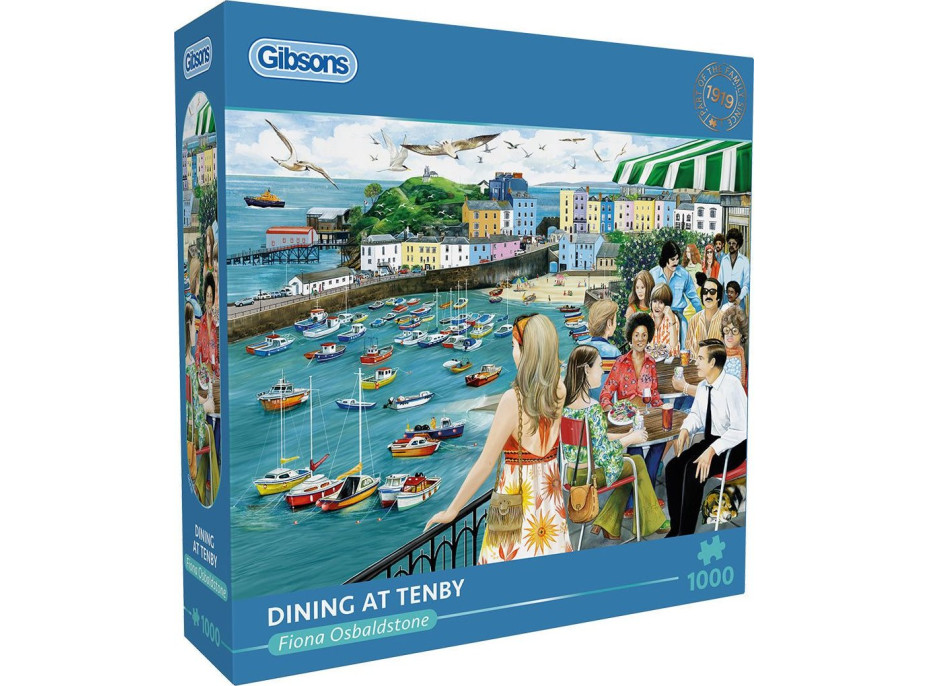 GIBSONS Puzzle Večera v Tenby 1000 dielikov