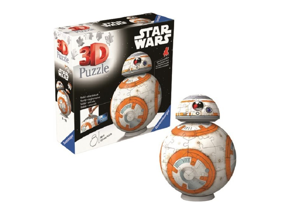 RAVENSBURGER 3D Puzzleball Star Wars: BB8 103 dielikov
