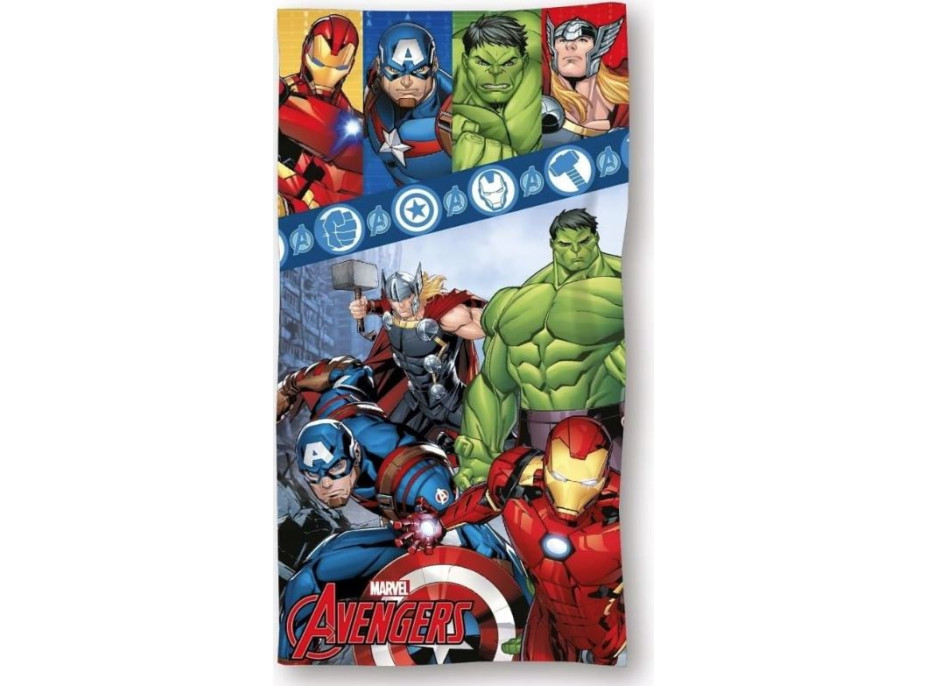 Detská rýchloschnúca osuška AVENGERS 70x140 cm