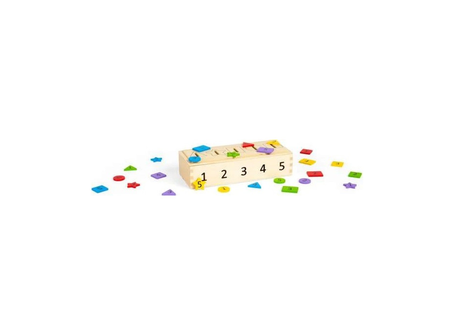 Bigjigs Toys Triedenie farieb, tvarov a čísel
