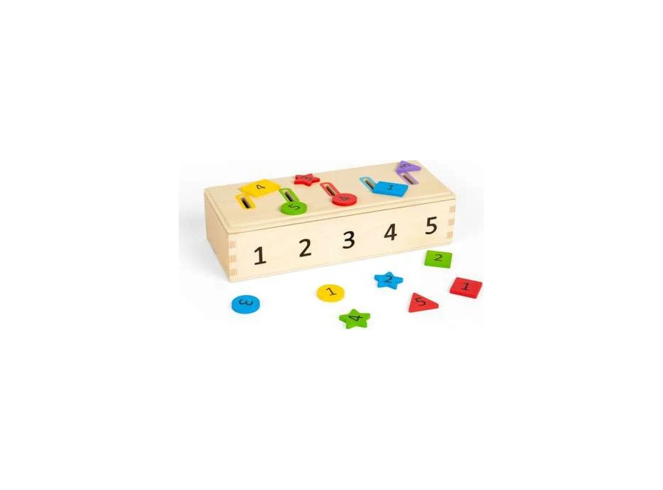 Bigjigs Toys Triedenie farieb, tvarov a čísel