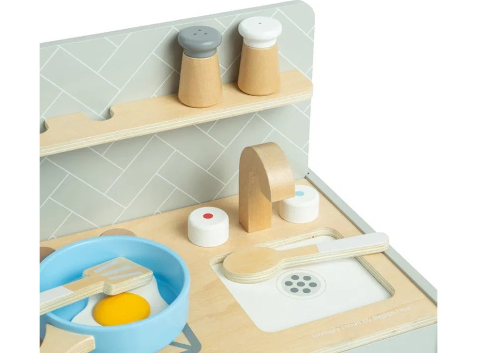 Bigjigs Toys Prenosná kuchynka