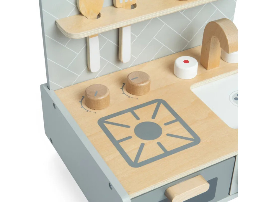 Bigjigs Toys Prenosná kuchynka