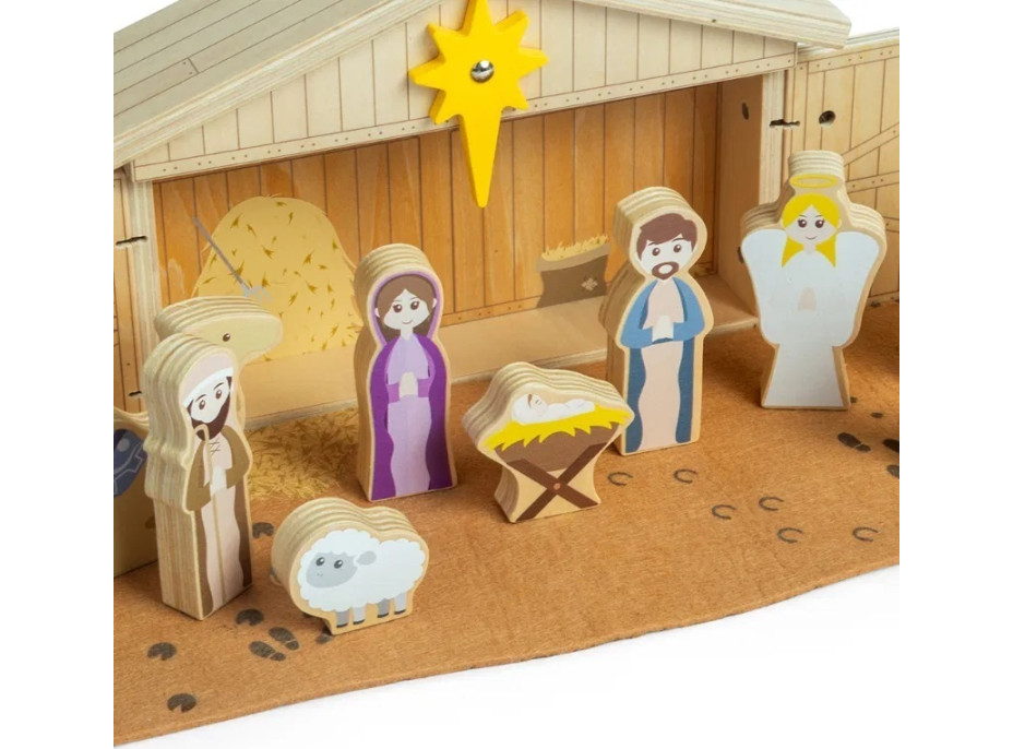 Bigjigs Toys Drevený Betlehem