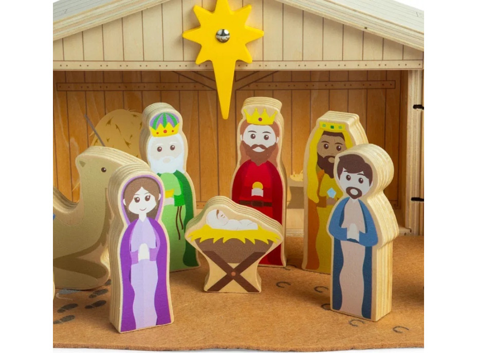 Bigjigs Toys Drevený Betlehem