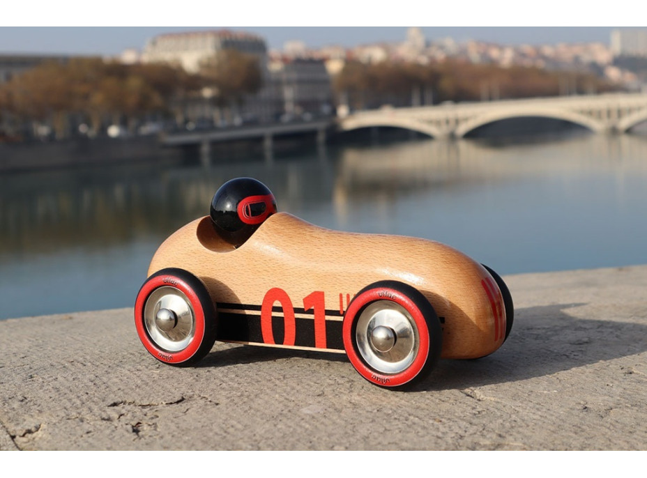 Vilac Drevené auto Old Sport Compet prírodné