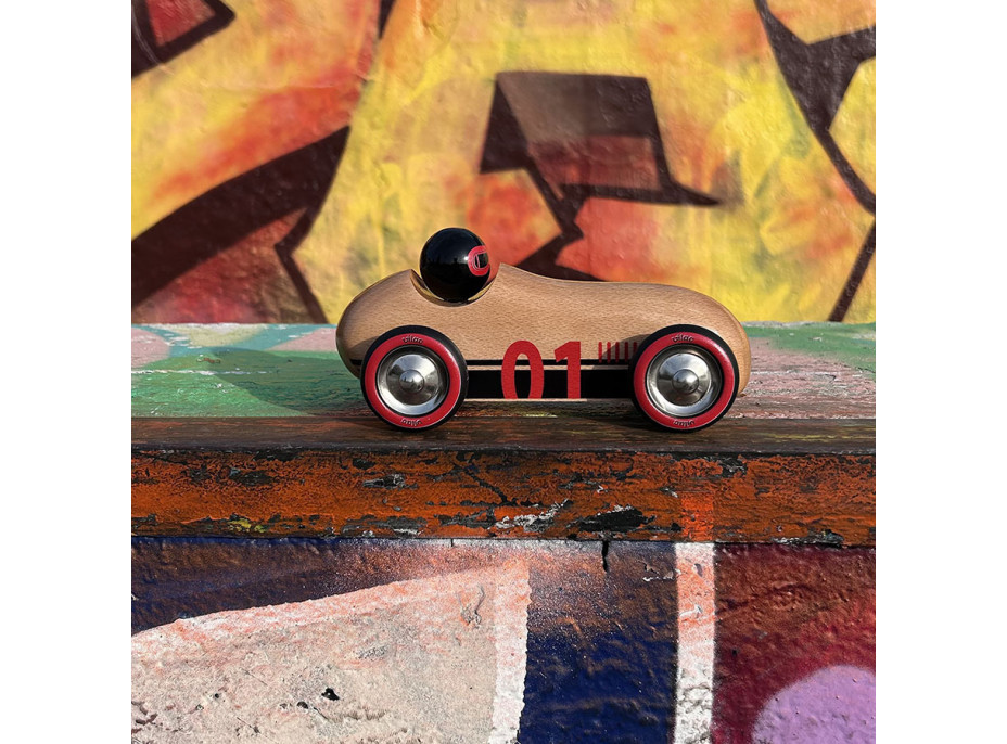 Vilac Drevené auto Old Sport Compet prírodné