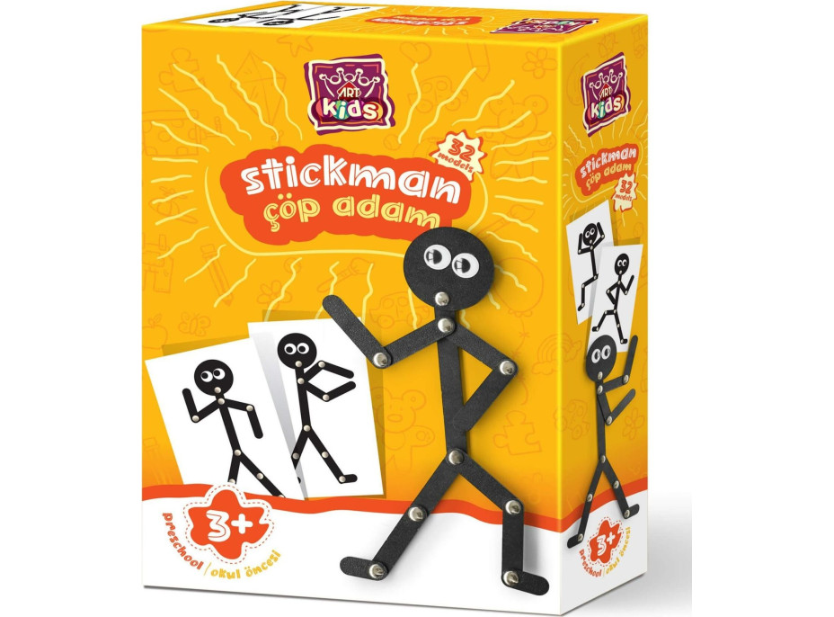 ART PUZZLE Art Kids Stick Man