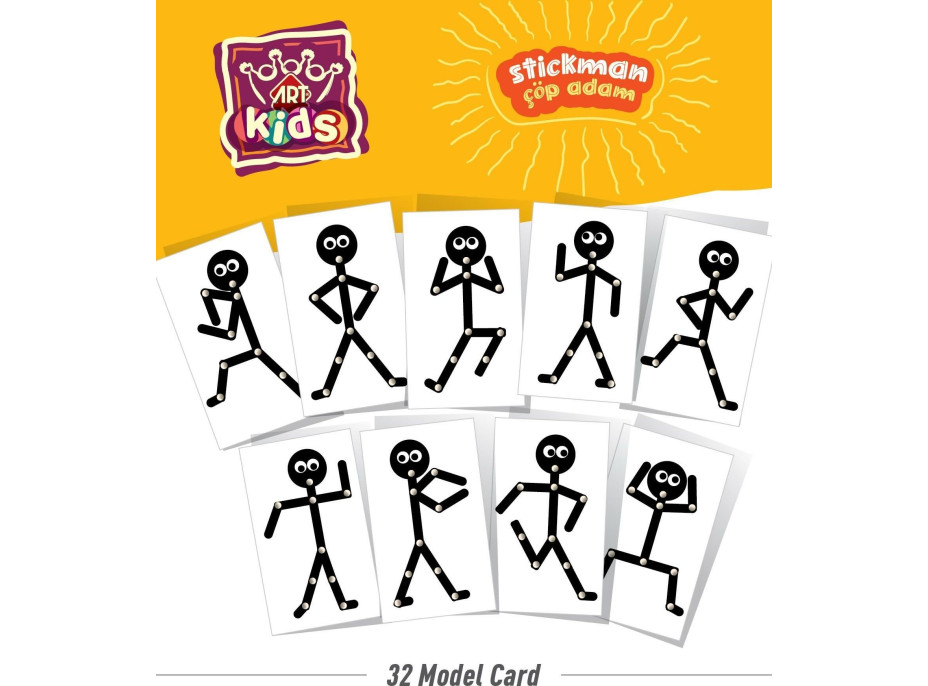 ART PUZZLE Art Kids Stick Man