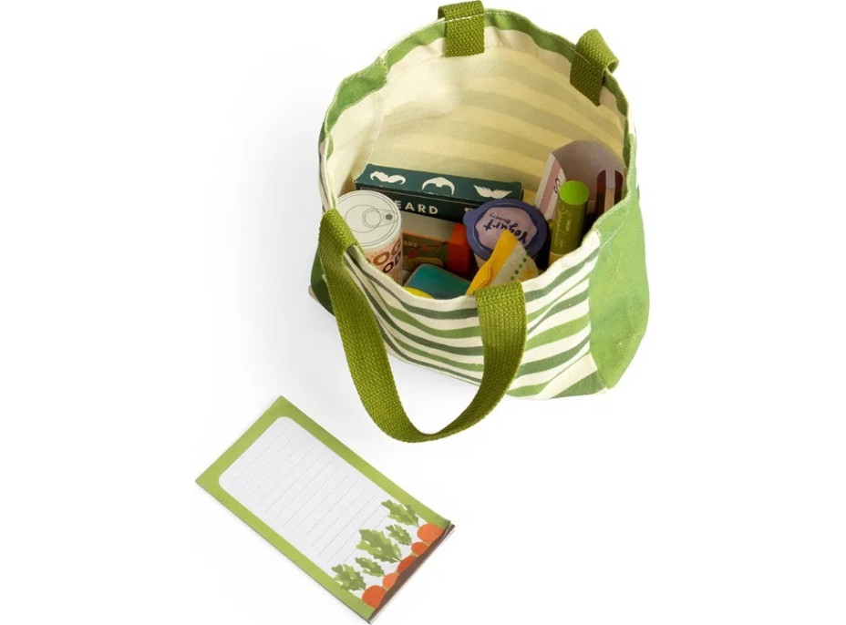 Bigjigs Toys Nákupná taška s nákupom