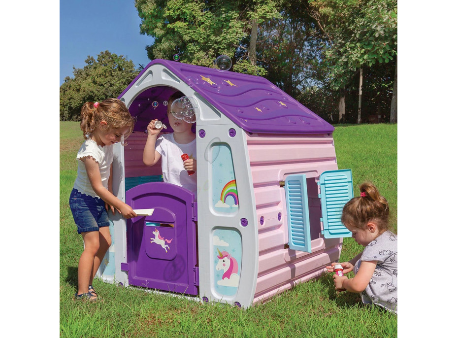 CHIPOLINO Detský záhradný domček Magical House Unicorn