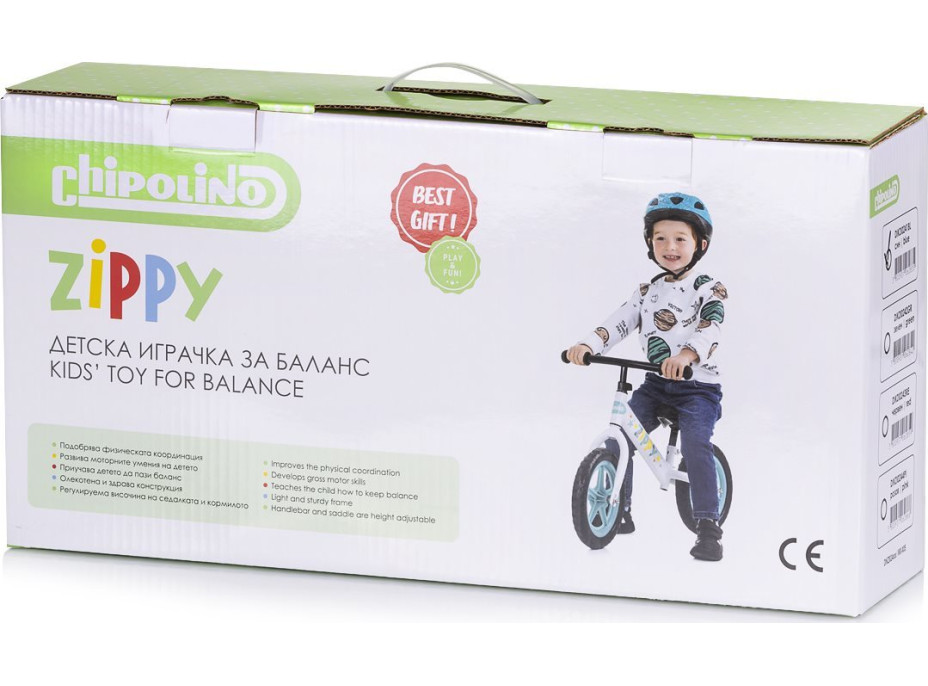 CHIPOLINO Odrážadlo Zippy Green