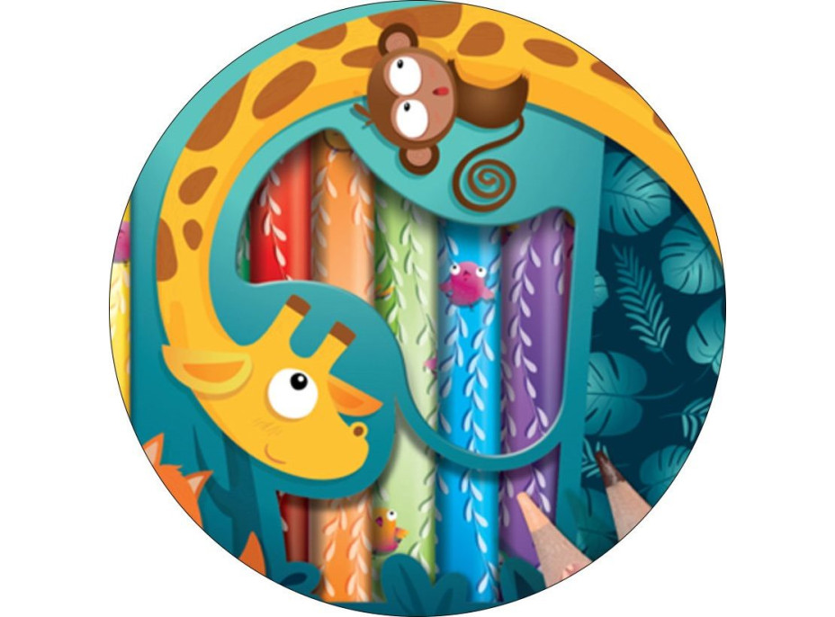 MAPED Pastelky Jungle Fever Jumbo 12ks